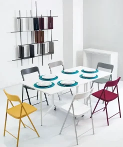 Consolle modello Archimede + 6 sedie Pezzani scontata del 10%