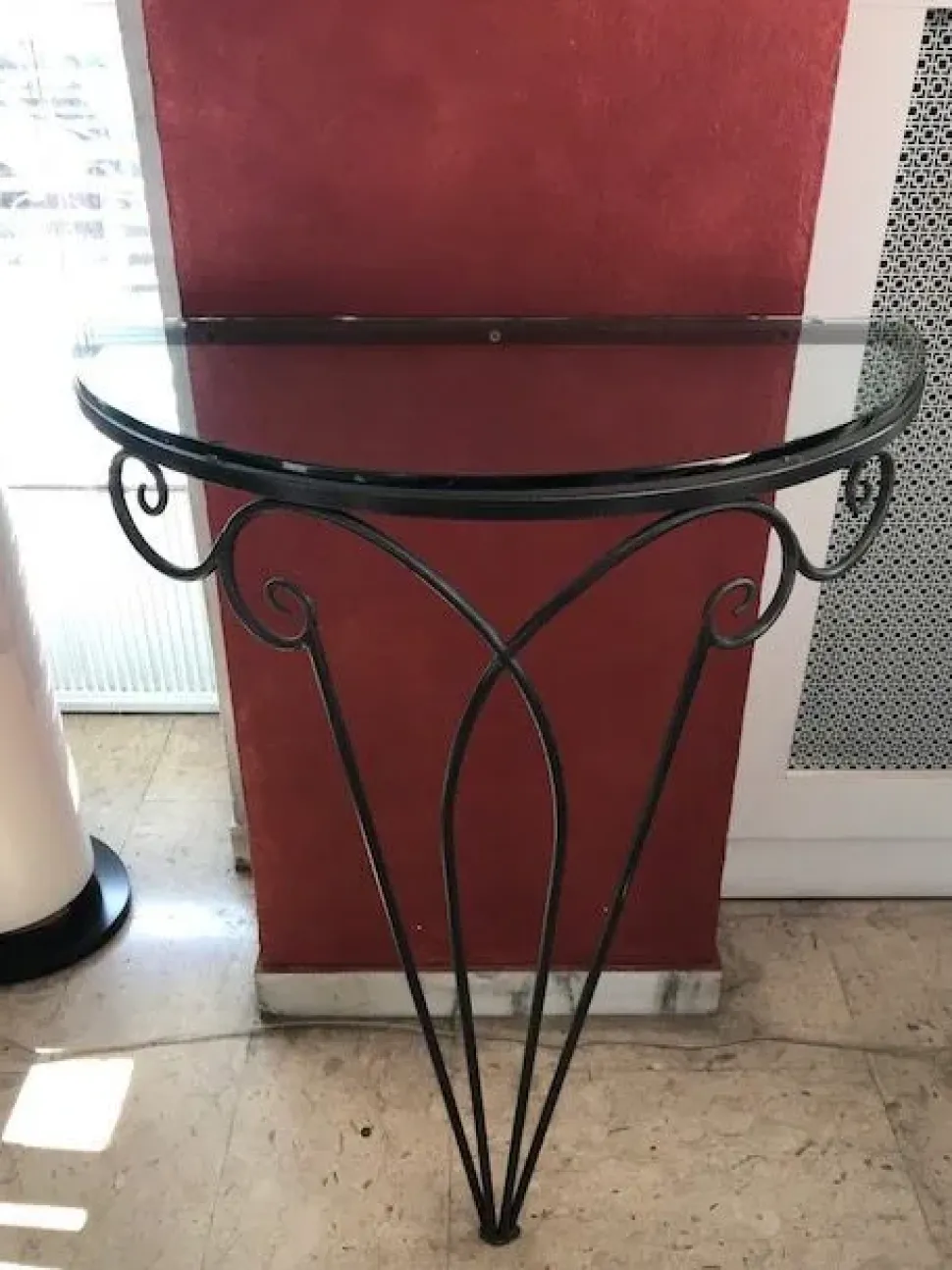 Consolle modello Consolle profili e specchiera riflessi Ciacci a prezzo Outlet