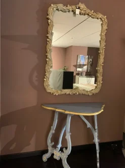 Consolle modello Consolle azzurra Artigianale scontata del 45%