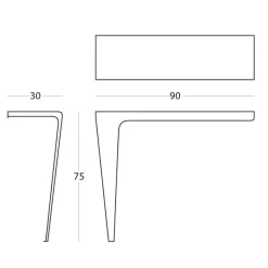 Consolle modello Lama Artigianale scontata del 31%
