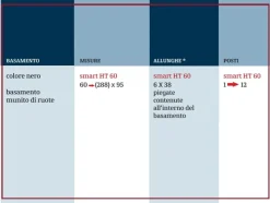 Consolle Smart ht 60 Artigianmobili in stile design in Offerta Outlet