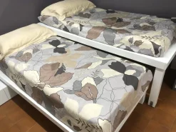 Copripiumini Corolle ecru in Cotone di Flou a prezzi davvero convenienti