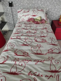 Copripiumini modello Copripiumino cat dell'azienda Flou con forte sconto