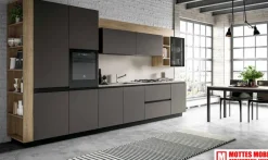 Cucina a PREZZI OUTLET in laccata opaco Collezione esclusiva -99%