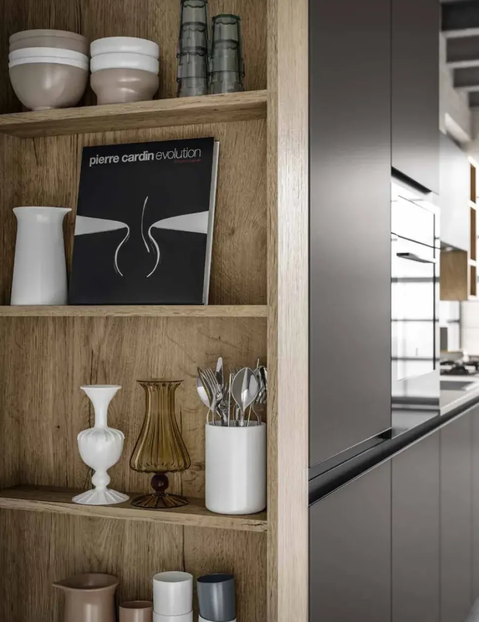 Cucina a PREZZI OUTLET in laccata opaco Collezione esclusiva -99%