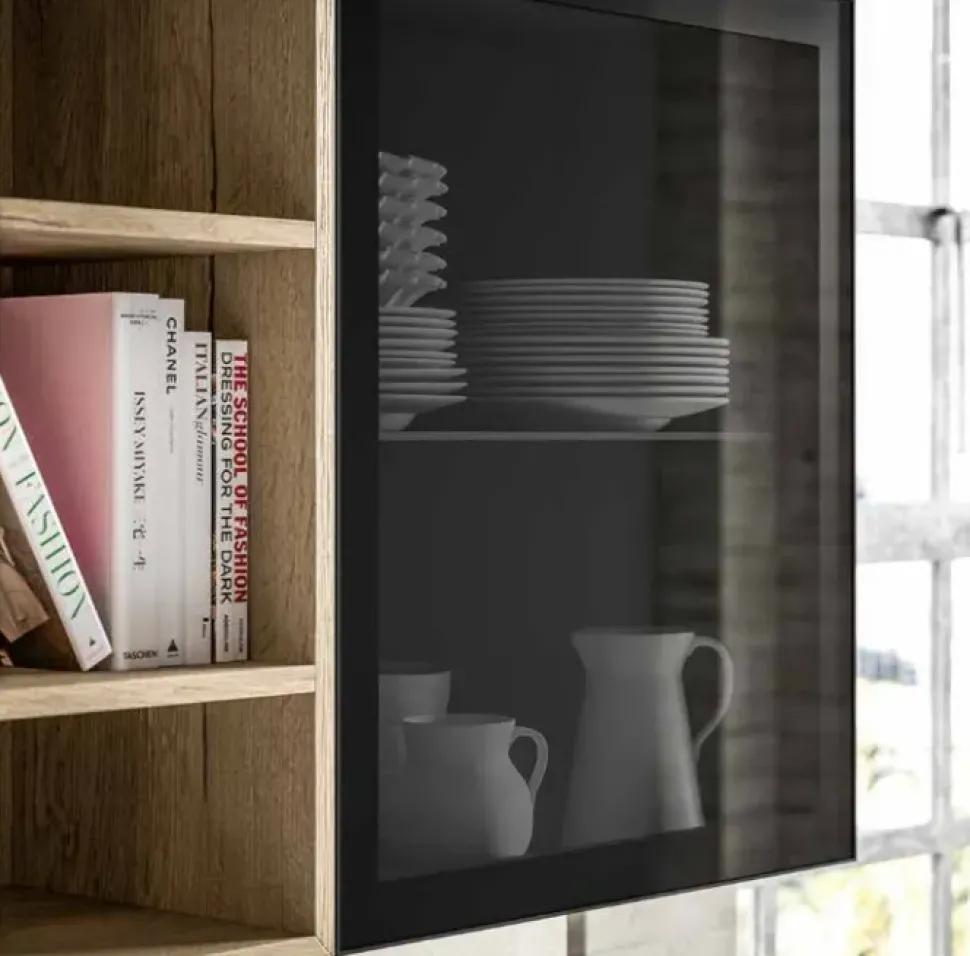 Cucina a PREZZI OUTLET in laccata opaco Collezione esclusiva -99%