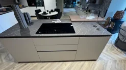 Cucina a PREZZI OUTLET in laminato materico Stosa -40%