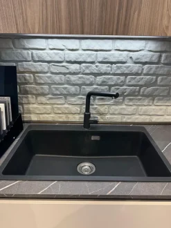 Cucina a PREZZI OUTLET in laminato materico Stosa -40%