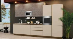 Cucina a PREZZI OUTLET in melaminico Md work -55%