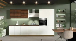 Cucina a PREZZI OUTLET in melaminico Md work -55%