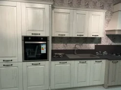 Cucina a PREZZI OUTLET in legno Arrex -30%