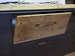 Cucina a PREZZI OUTLET in legno Collezione esclusiva -50%