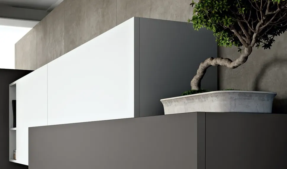 Cucina a PREZZI OUTLET in laccata opaco Arredo3 -99%