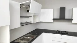 Cucina a PREZZI OUTLET in laccata opaco Arrex -53%