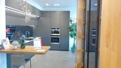 Cucina a PREZZI OUTLET in laccata opaco Scavolini -50%