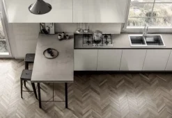 Cucina a PREZZI OUTLET in laccato lucido Arredo3 -33%