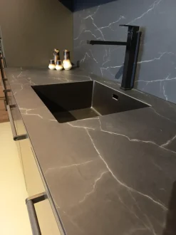 Cucina a PREZZI OUTLET in laminato materico Arredo3 -40%