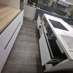 Cucina a PREZZI OUTLET in melaminico Essebi -41%