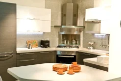 Cucina a PREZZI OUTLET in laminato materico Veneta cucine -50%