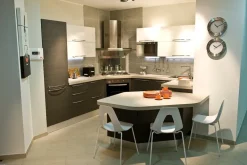 Cucina a PREZZI OUTLET in laminato materico Veneta cucine -50%