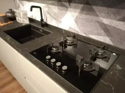 Cucina a PREZZI OUTLET in laccato opaco Febal -50%