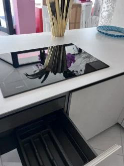 Cucina a PREZZI OUTLET in laminato materico Snaidero -31%