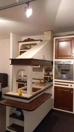 Cucina a PREZZI OUTLET in laccato opaco Carlini -59%