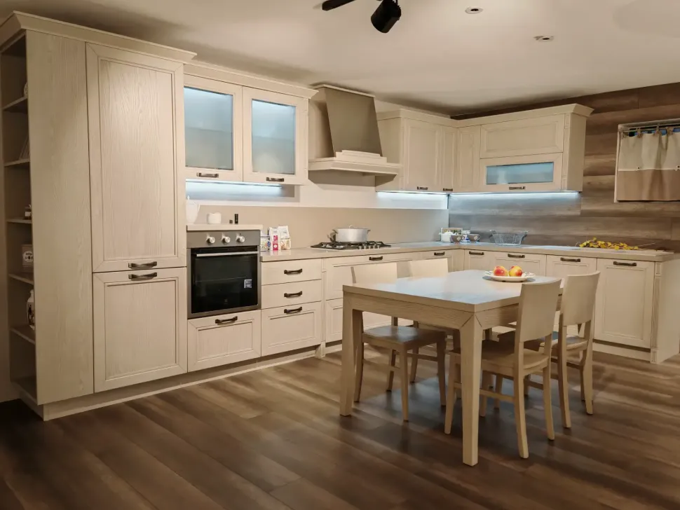 Cucina a PREZZI OUTLET in legno Arredo3 -59%