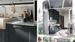 Cucina a PREZZI OUTLET in laccata opaco Ar-due -30%