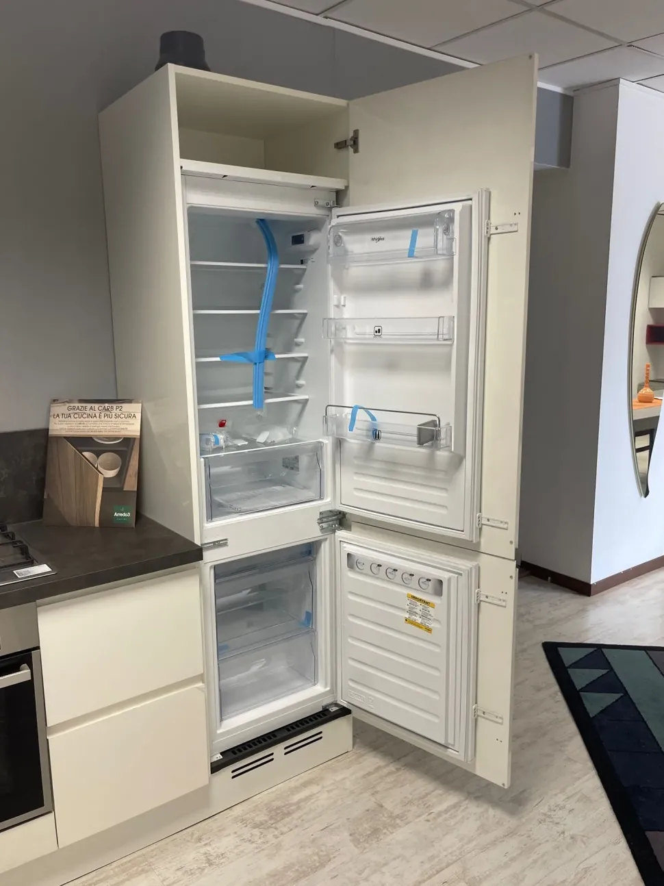 Cucina a PREZZI OUTLET in laccato lucido Arredo3 -59%