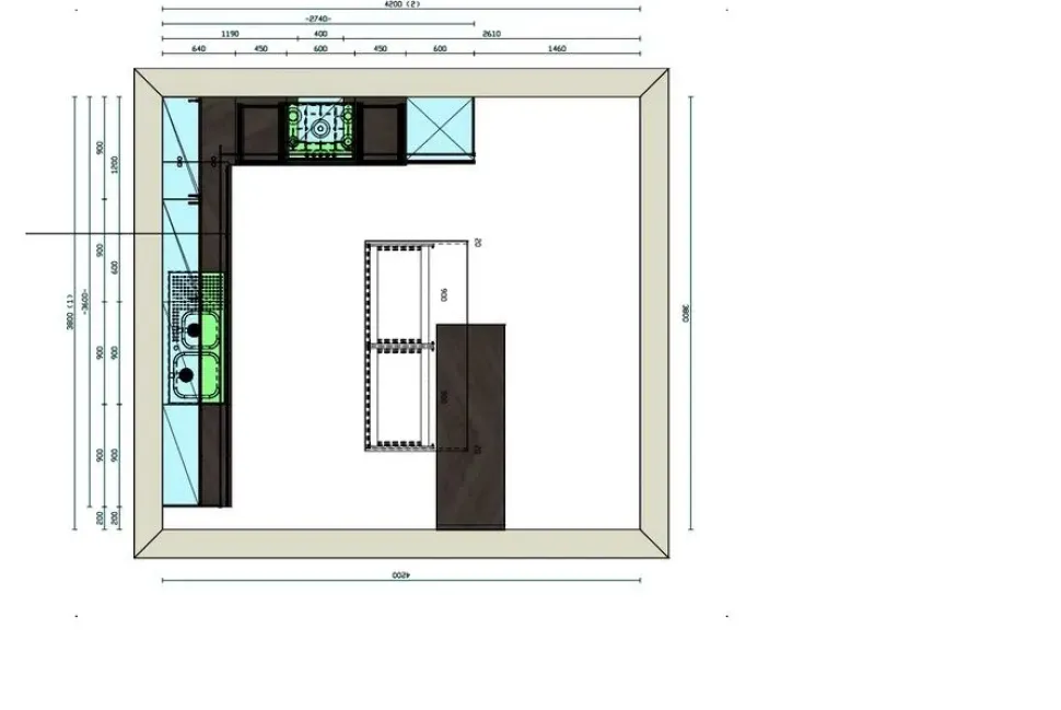 Cucina a PREZZI OUTLET in laccato lucido Arredo3 -59%