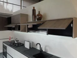 Cucina a PREZZI OUTLET in laminato materico Nova cucina -52%