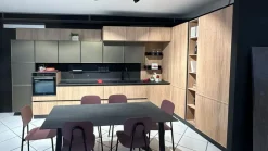 Cucina a prezzo ribassato ad angolo moderna Diamante Mobilturi