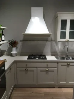 Cucina a prezzo ribassato ad angolo inglese Cucina scavolini favilla laccata opaco tortora Scavolini