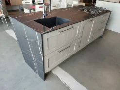 Cucina a prezzo ribassato ad isola industriale City Stosa