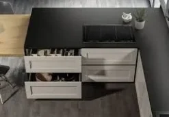 Cucina a prezzo ribassato ad angolo moderna Meg Arredo3