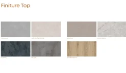 Cucina a prezzo ribassato lineare moderna Nova Artigianale