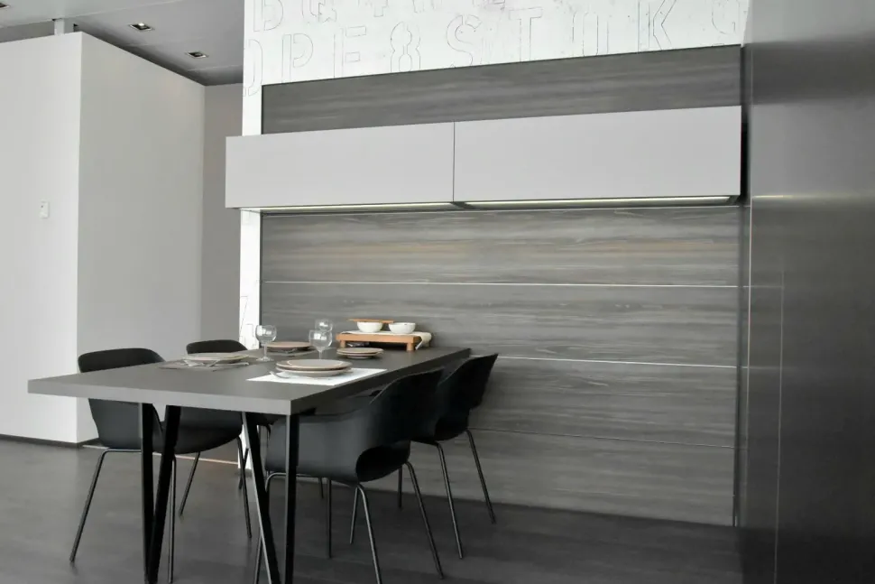 Cucina a prezzo ribassato ad angolo moderna Metropolis Stosa