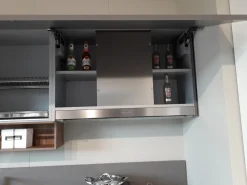 Cucina a prezzo ribassato con penisola design One 80 Ernestomeda