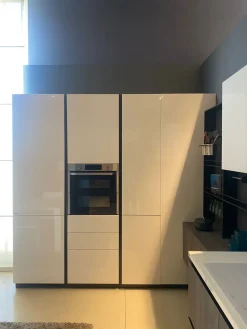 Cucina a prezzo ribassato ad angolo moderna Delinea Scavolini