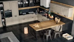 Cucina a prezzo ribassato ad angolo classica Asolo Collezione esclusiva