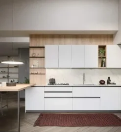 Cucina a prezzo ribassato ad angolo moderna Hera Prima cucine