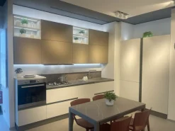 Cucina a prezzo ribassato lineare moderna Starttime presa Veneta cucine