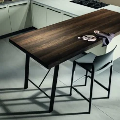 Cucina a prezzo scontato con penisola moderna Round5 Arredo3