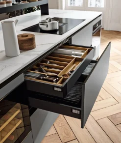 Cucina a prezzo scontato con isola moderna Mk18 Antares