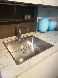 Cucina a prezzo scontato lineare moderna Kali Arredo3