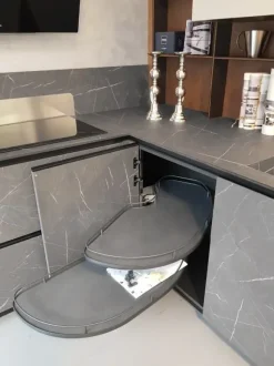 Cucina a prezzo scontato ad angolo design Metropolis Stosa