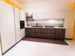 Cucina a prezzo scontato ad angolo moderna Domino 1 Prima cucine