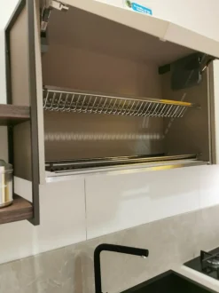 Cucina a prezzo scontato ad angolo moderna Domino 1 Prima cucine
