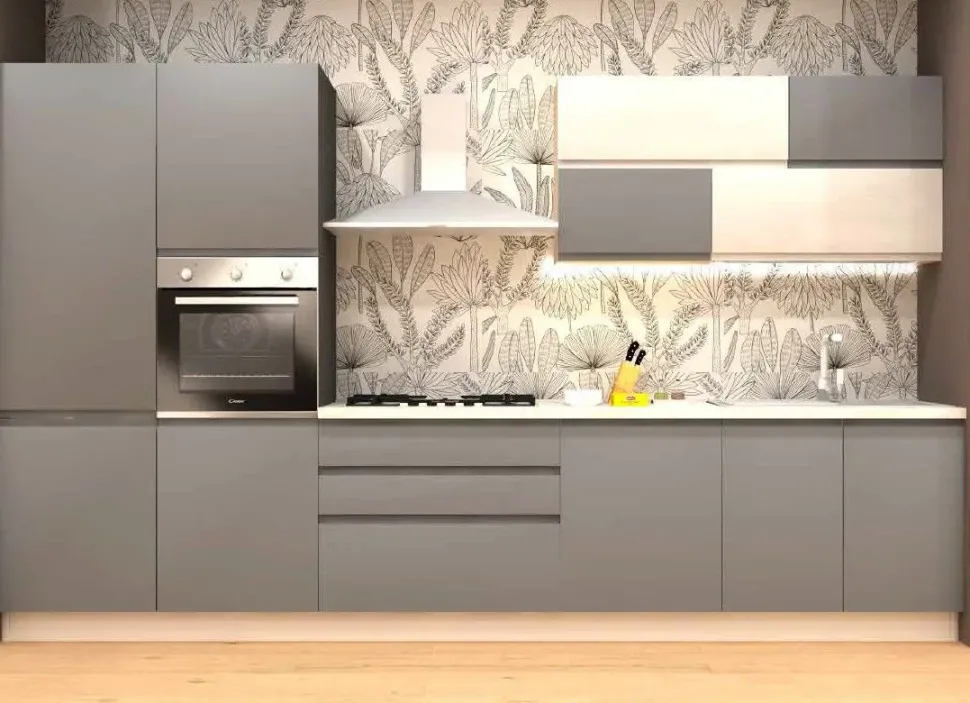 Cucina a prezzo scontato lineare moderna Master kel Artigianale